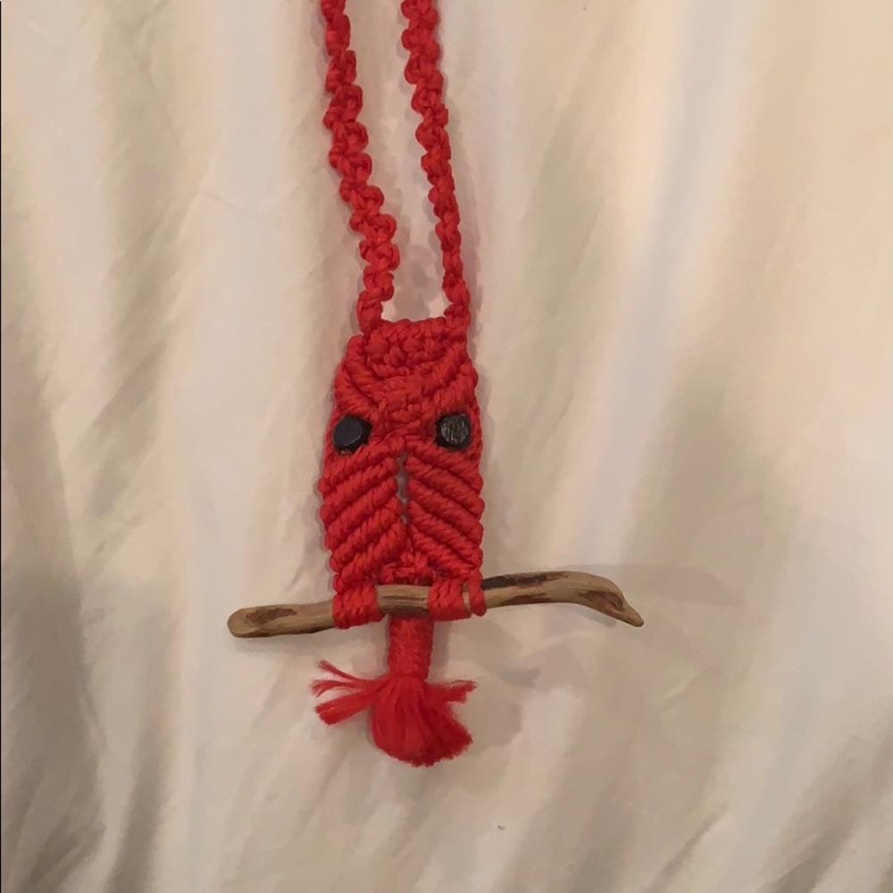 Vintage owl necklace
